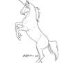 Unicorn Lineart