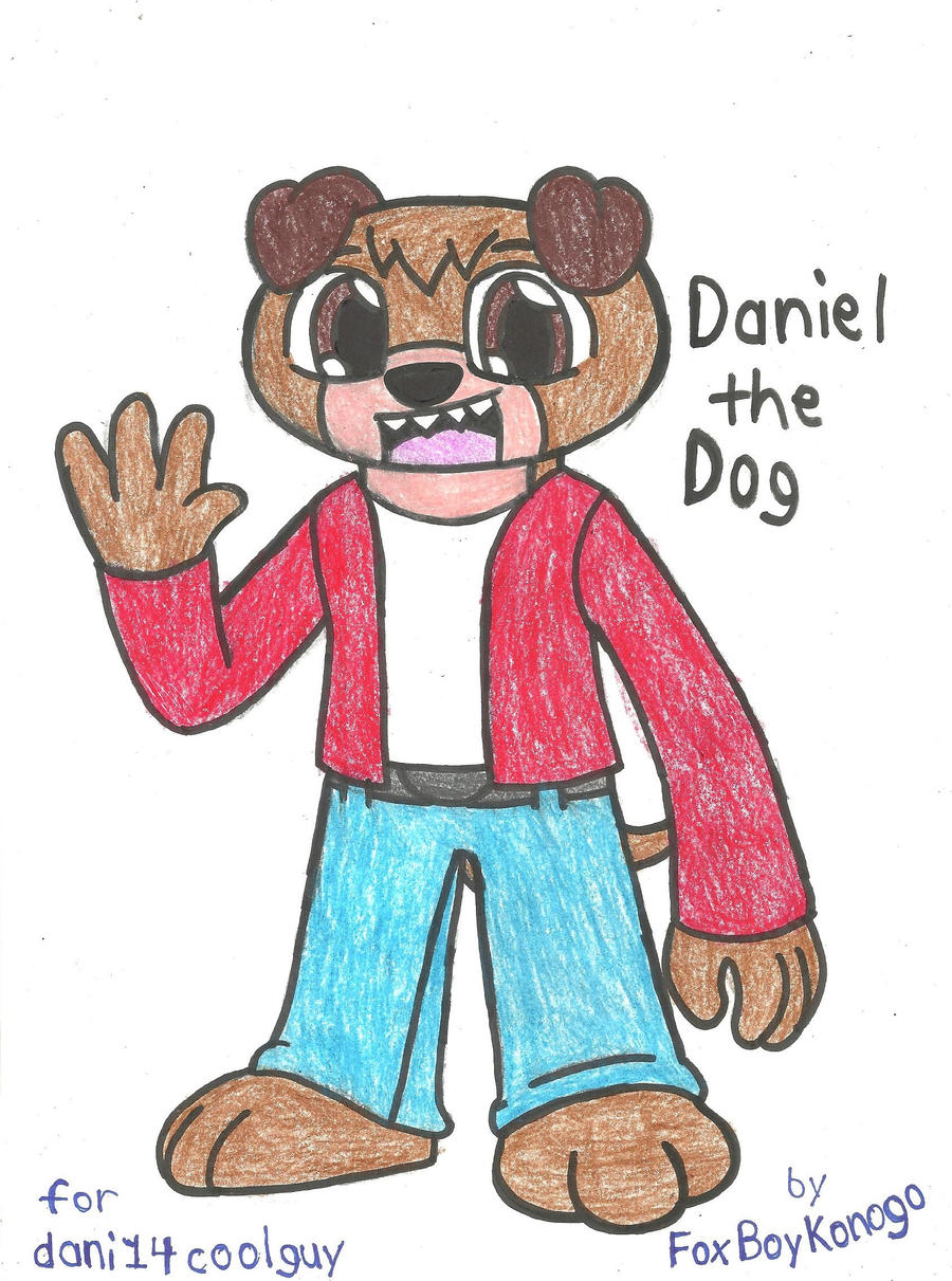 Daniel the Dog by FoxBoyKonogo on DeviantArt