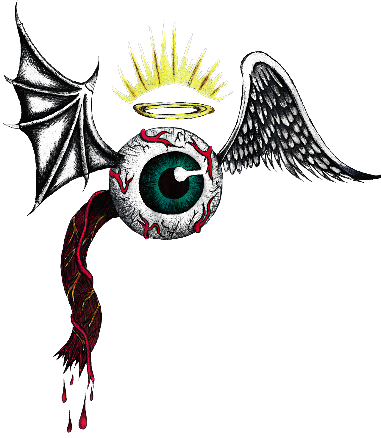 Angelisc Eye Angelic eye2-cutout-enhanced color by smotpoker4200 on DeviantArt