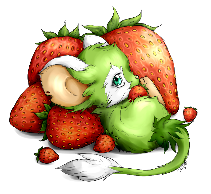 Transformice. Strawberries