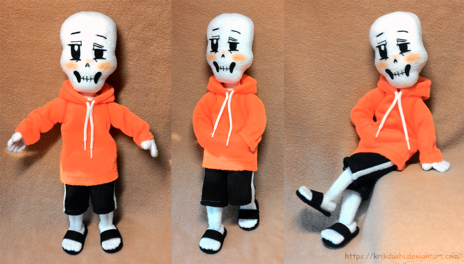 Underswap shop papyrus plush