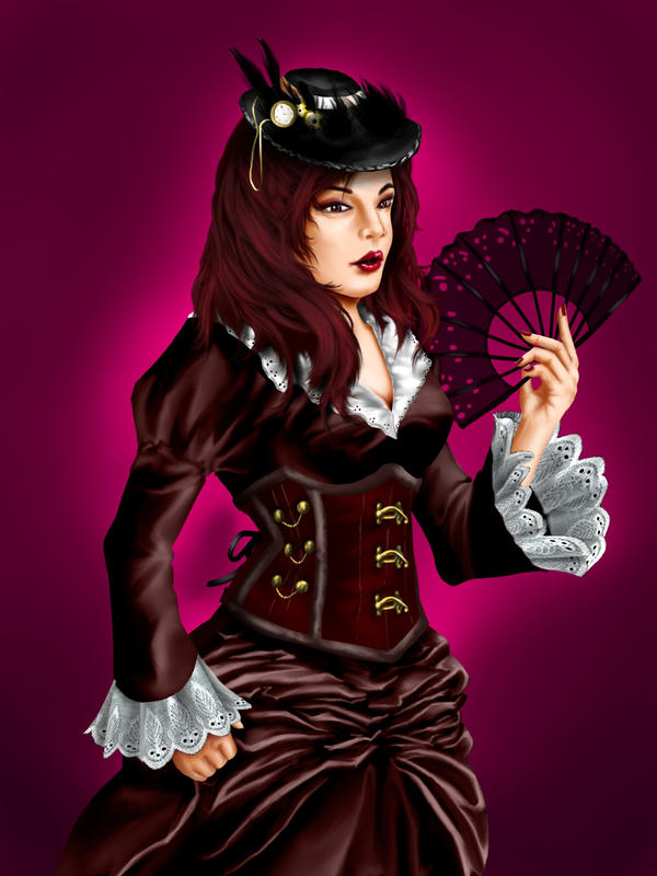 Victorian Steampunk Commission By Ozwaltz On Deviantart