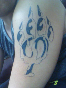 First Tattoo. :D (Furry Symbol)