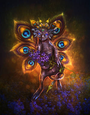 Night flower fairy by Poglazovs Night flower fairy by Poglazovs