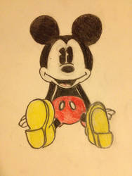 6th Grade Drawing of Mickey