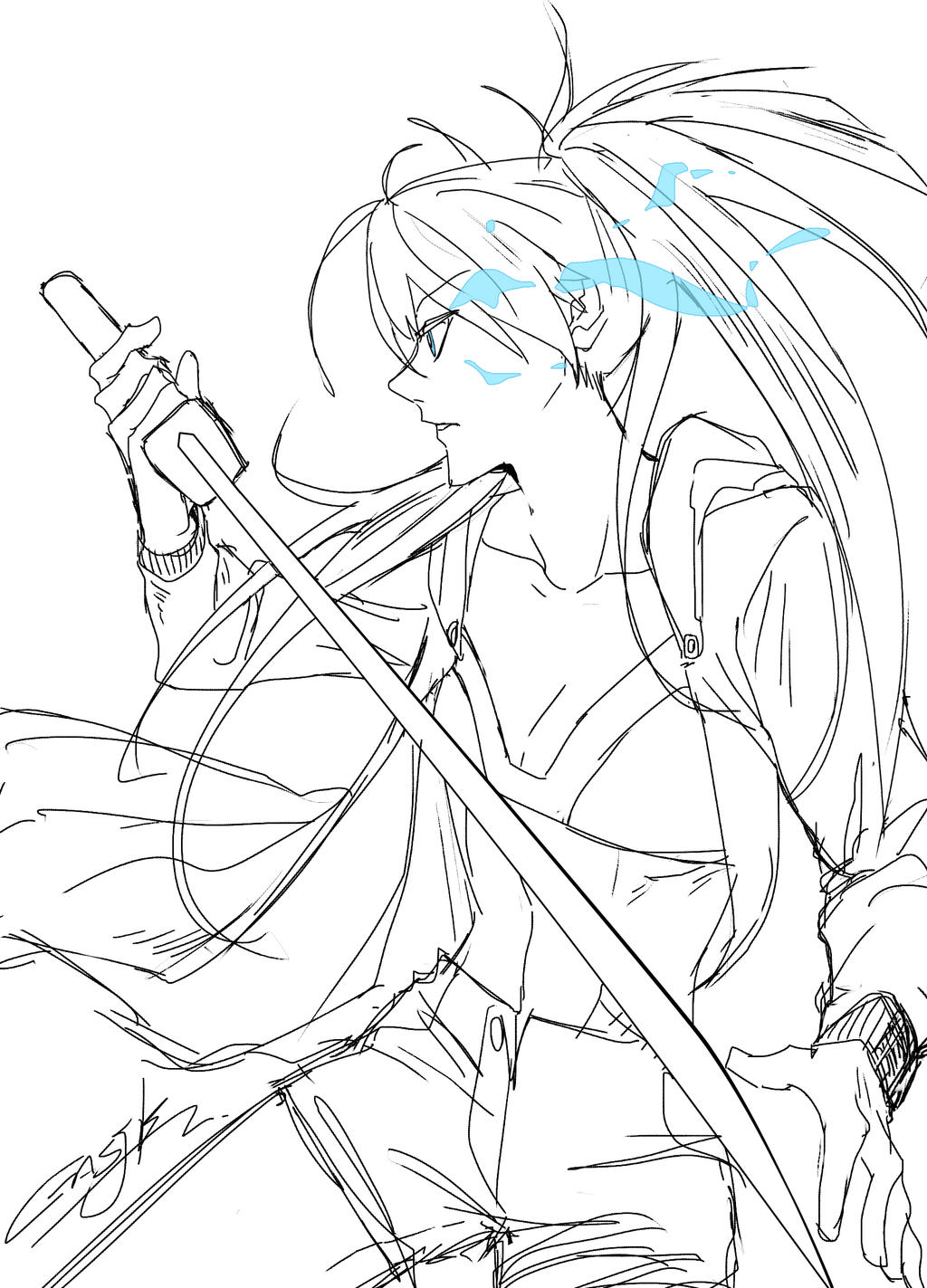 The Blue Flame by Czasjb on DeviantArt