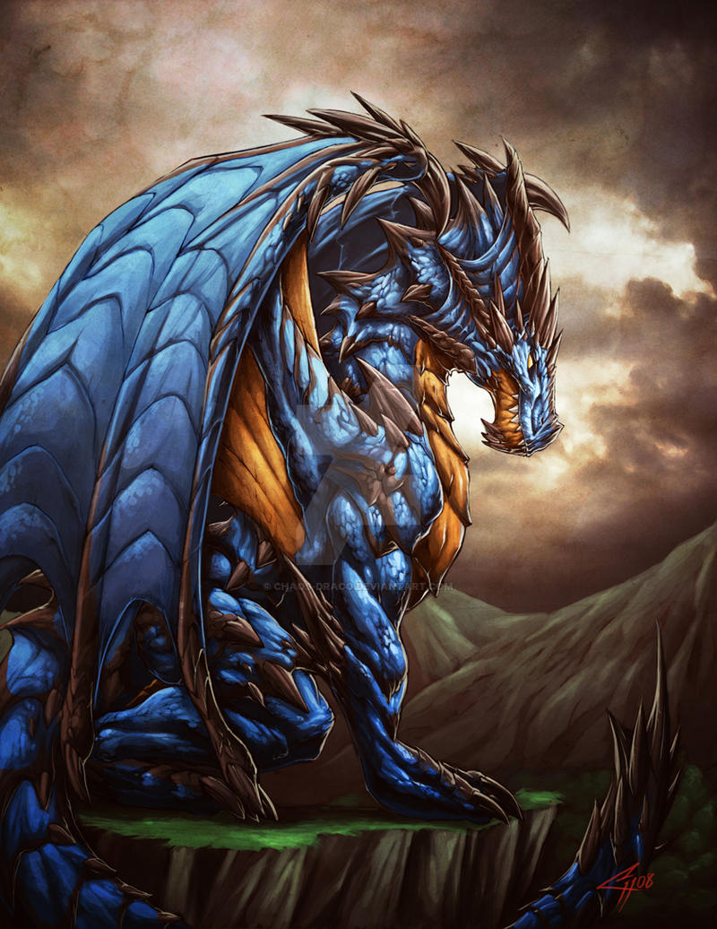 Azure  Dragon  by Chaos Draco on DeviantArt  Azure  Dragon  by Chaos Draco on DeviantArt