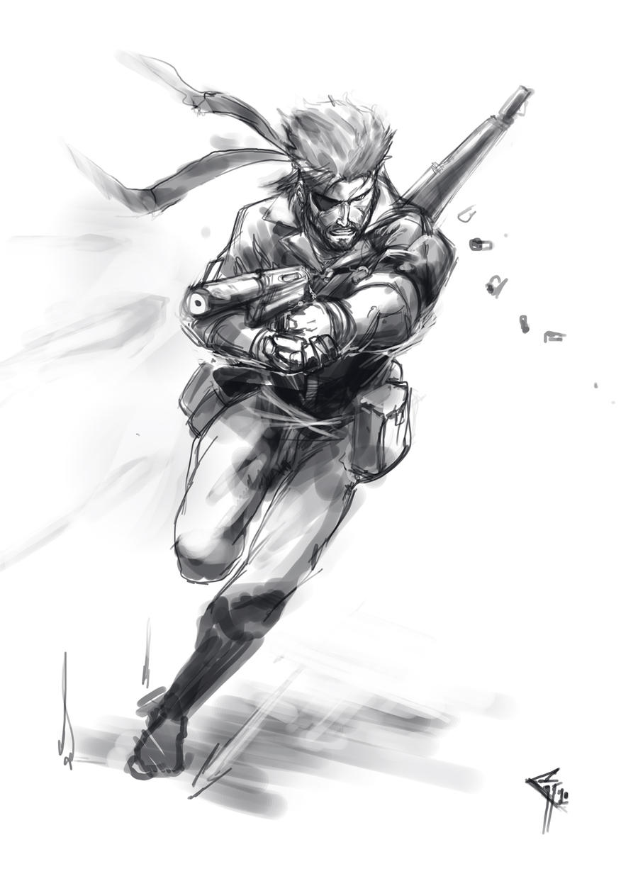 metal gear speed sketch