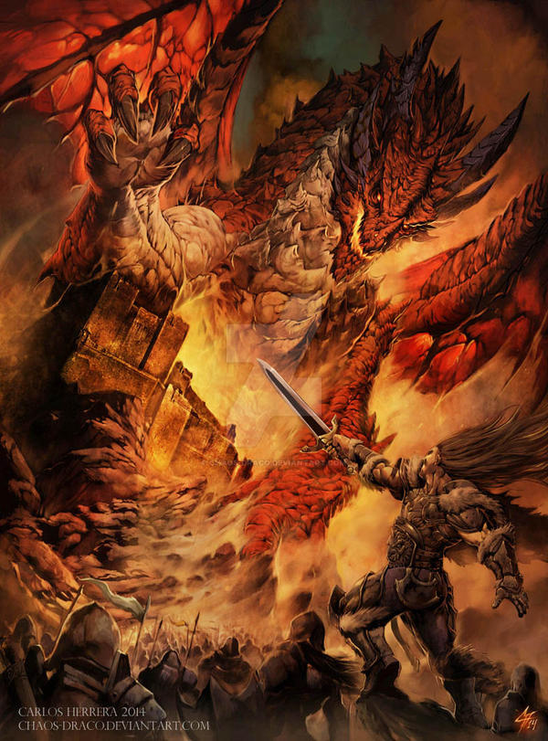 Devastating dragon by Chaos-Draco on DeviantArt