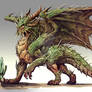 Cactus dragon design