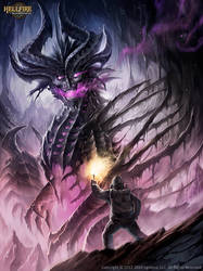 Terrandor HellFire the deep evil by Chaos-Draco
