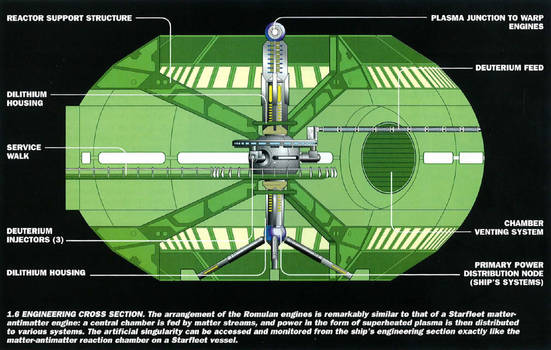 Romulan Engine Interior Star Trek the Magazine