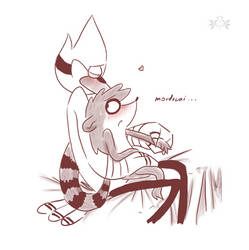 Mordecai X Rigby