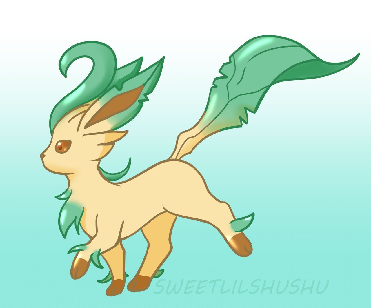 Leafeon by SweetlilShushu on DeviantArt