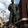 Fluttershy at Elgar's statue, Worcester, UK
