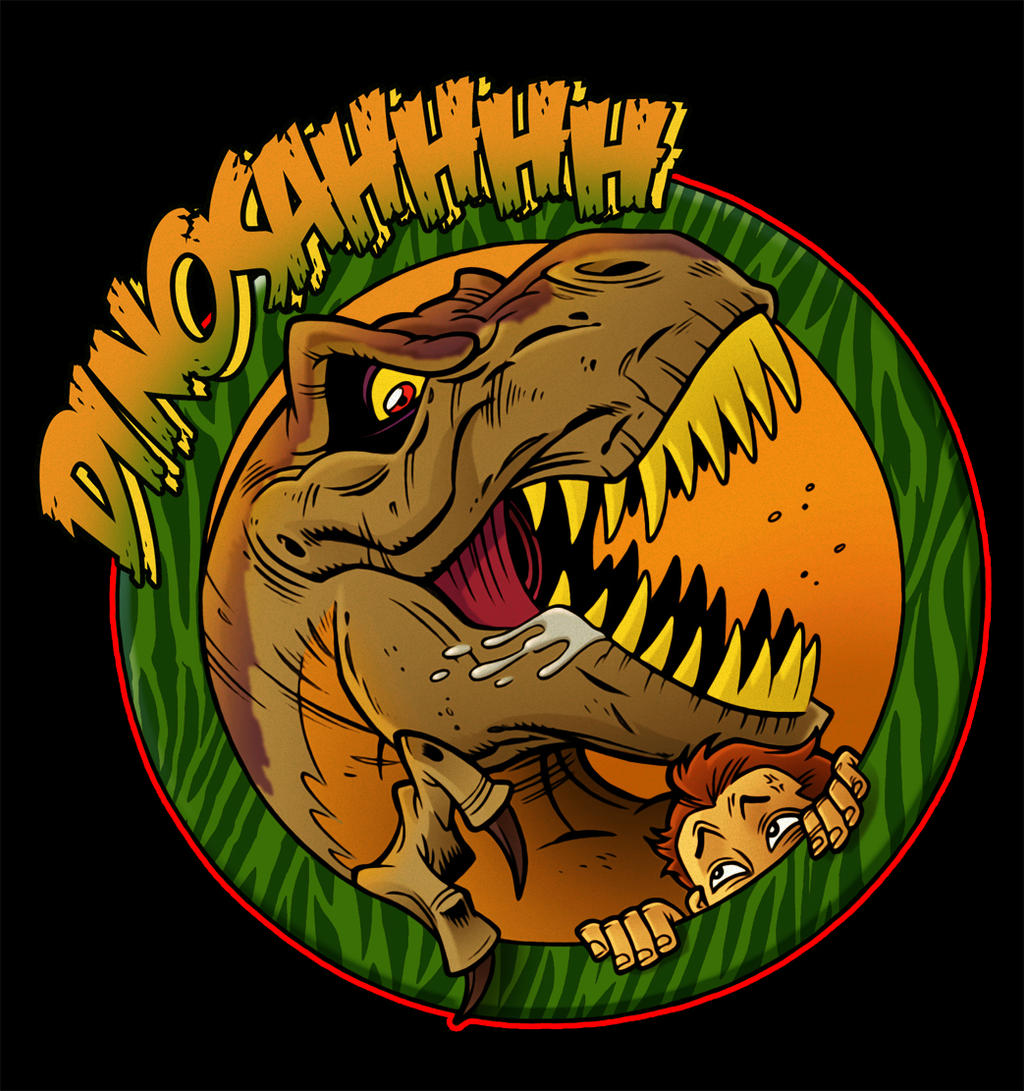DINOSAHHHH: TABLETOP GAME LOGO by Zuccarello
