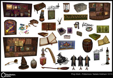 Pottermore Prop work