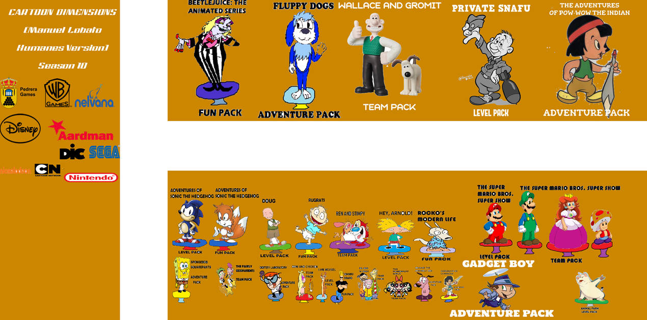 Deviantart Dimensions Cartoon Dimensions (Manuel Version) Season 10 by timmybrisbyfan1925 on ...