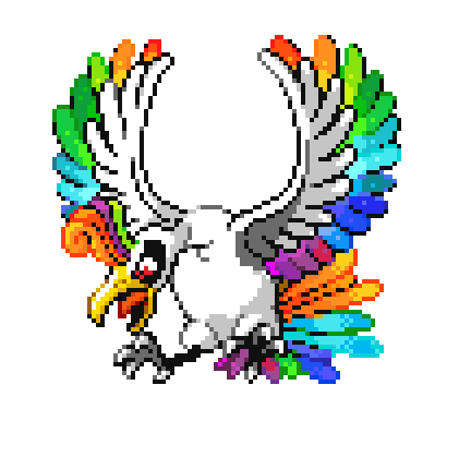 Rainbow Ho-Oh by darkrai-dm on DeviantArt