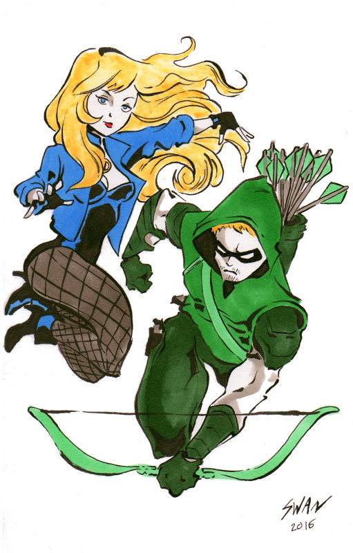 Green Arrow and Black Canary