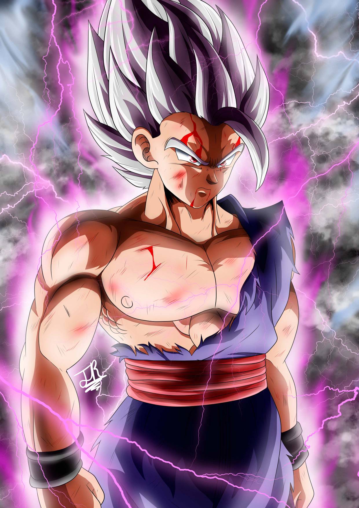 Gohan Blanco Canonico by Epidarck on DeviantArt