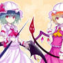 touhou project:Scarlet sisters