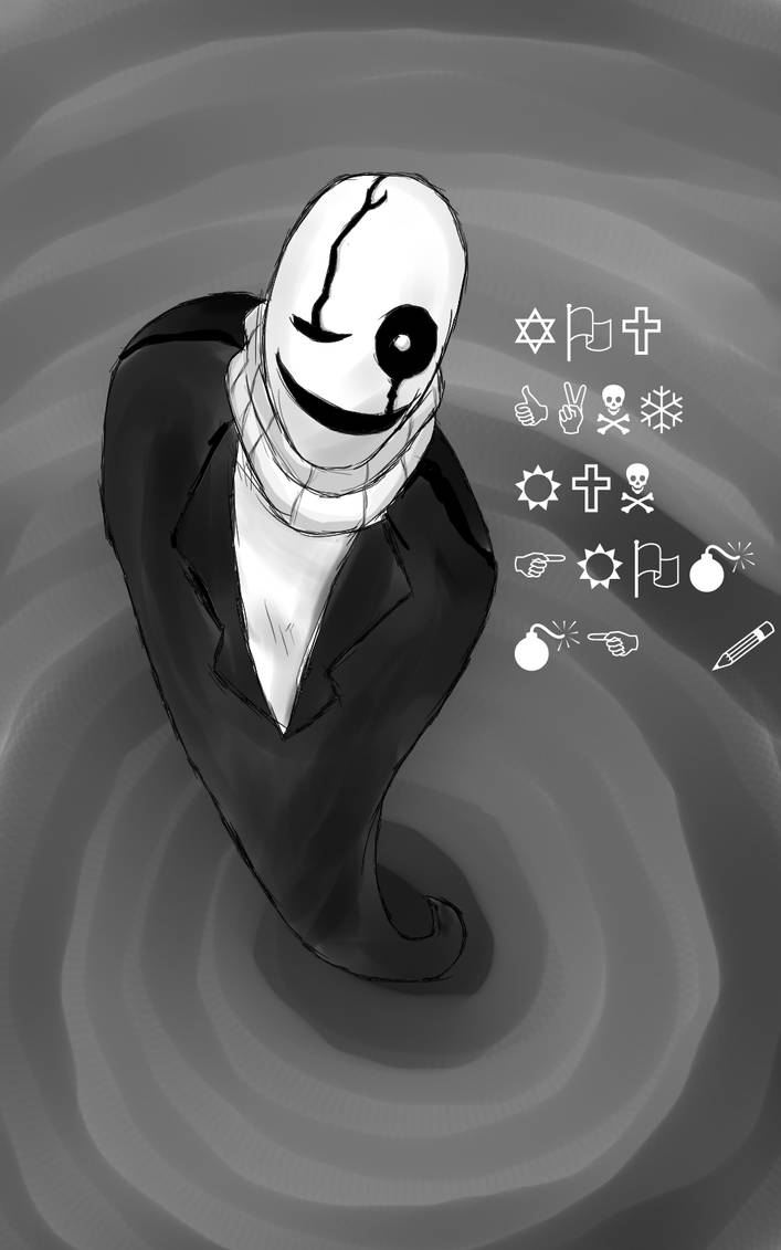 W.D.Gaster by ScoutyGirl on DeviantArt