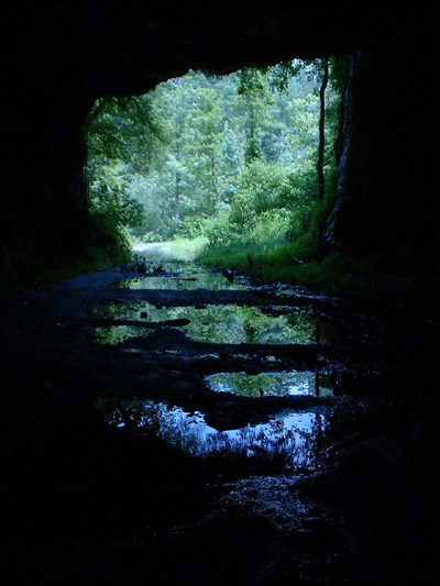 coppermine cave.