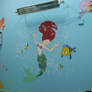 Disney Ariel on a wall