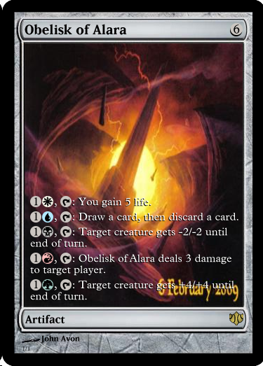 Extended Art Obelisk of Alara