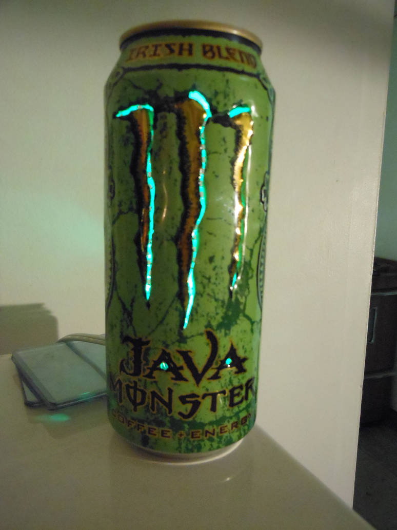 Java Monster Irish Blend Can Light I by