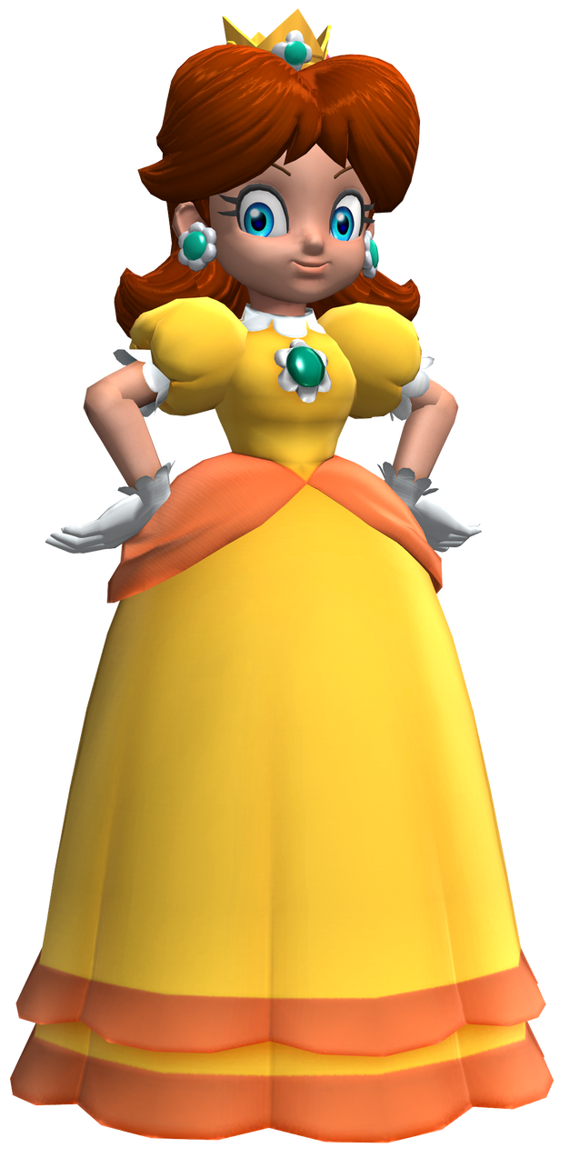 Daisy Renders Princess Daisy MMD Render by BetzabeNaranja on DeviantArt