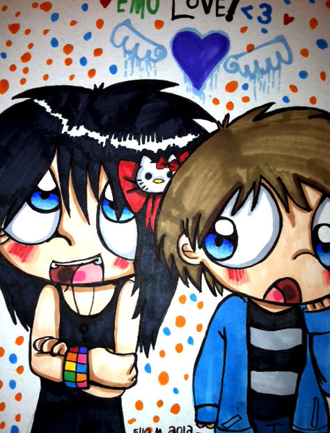 Emo Scene by Violent-Rainbow on DeviantArt