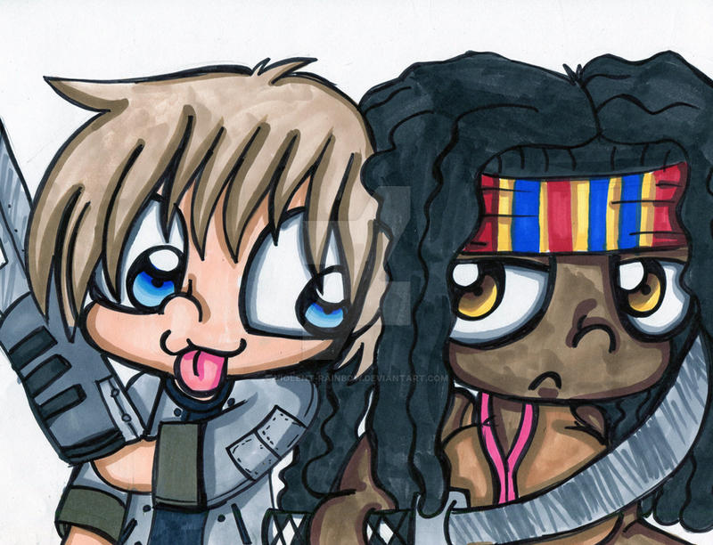 Merle And Michonne