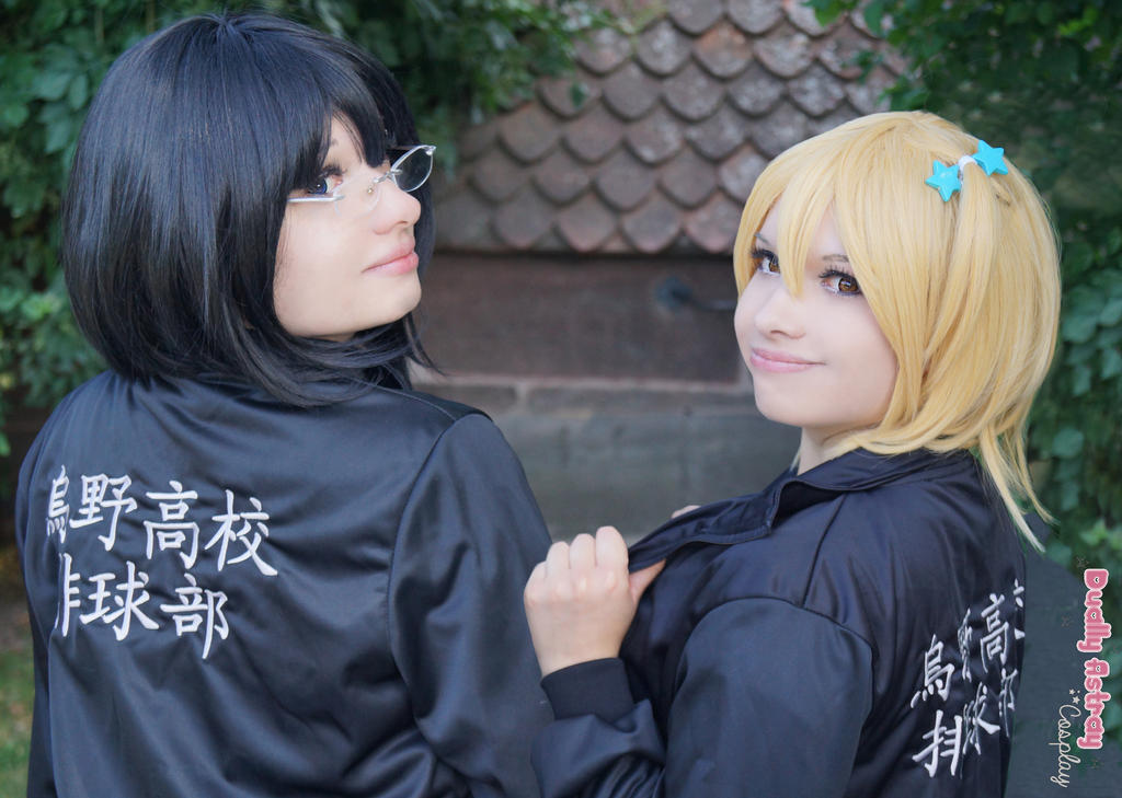 Haikyuu! - Kiyoko and Yachi