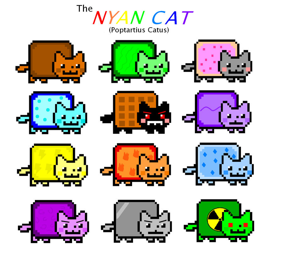 Nyan Cat Sheet By Dodria On DeviantArt