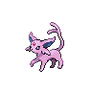 Animated Espeon sprite