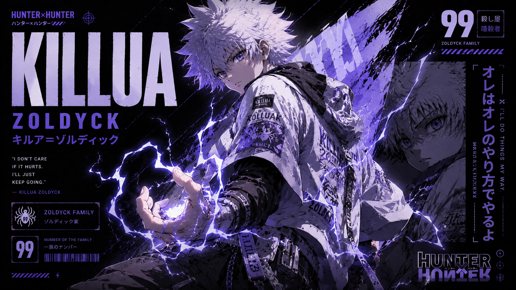 Killawa Killua Zoldyck - Hunter x Hunter by tempestSK on DeviantArt