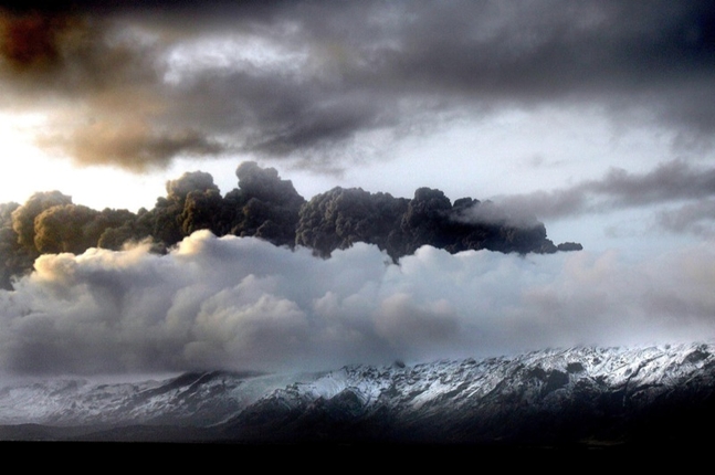 Eyjafjallajokull glacier