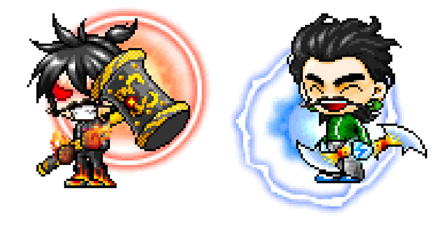 Mario Maple Maple Team: Mario and Luigi by madworld-guy on DeviantArt