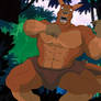 Tarzan Bruce #2, pounding his chest, general-rated