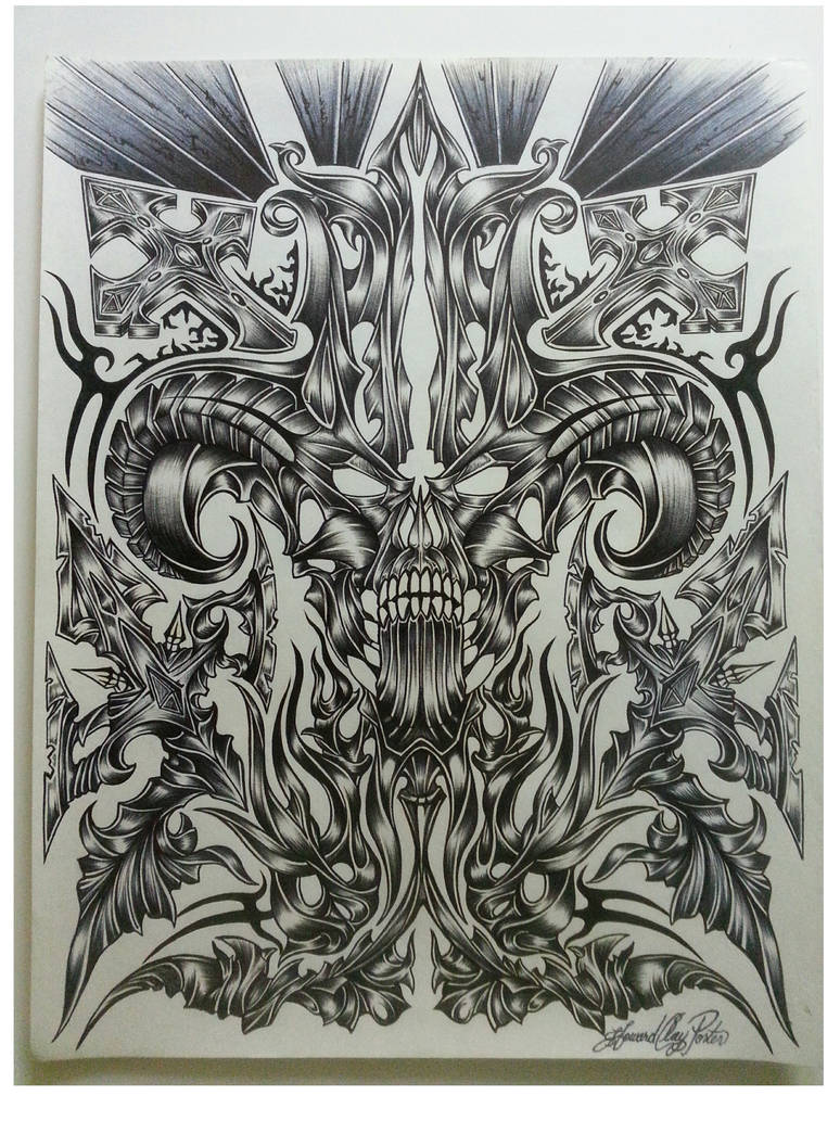 Evil Inlay Designs evil by Inkcommander on DeviantArt