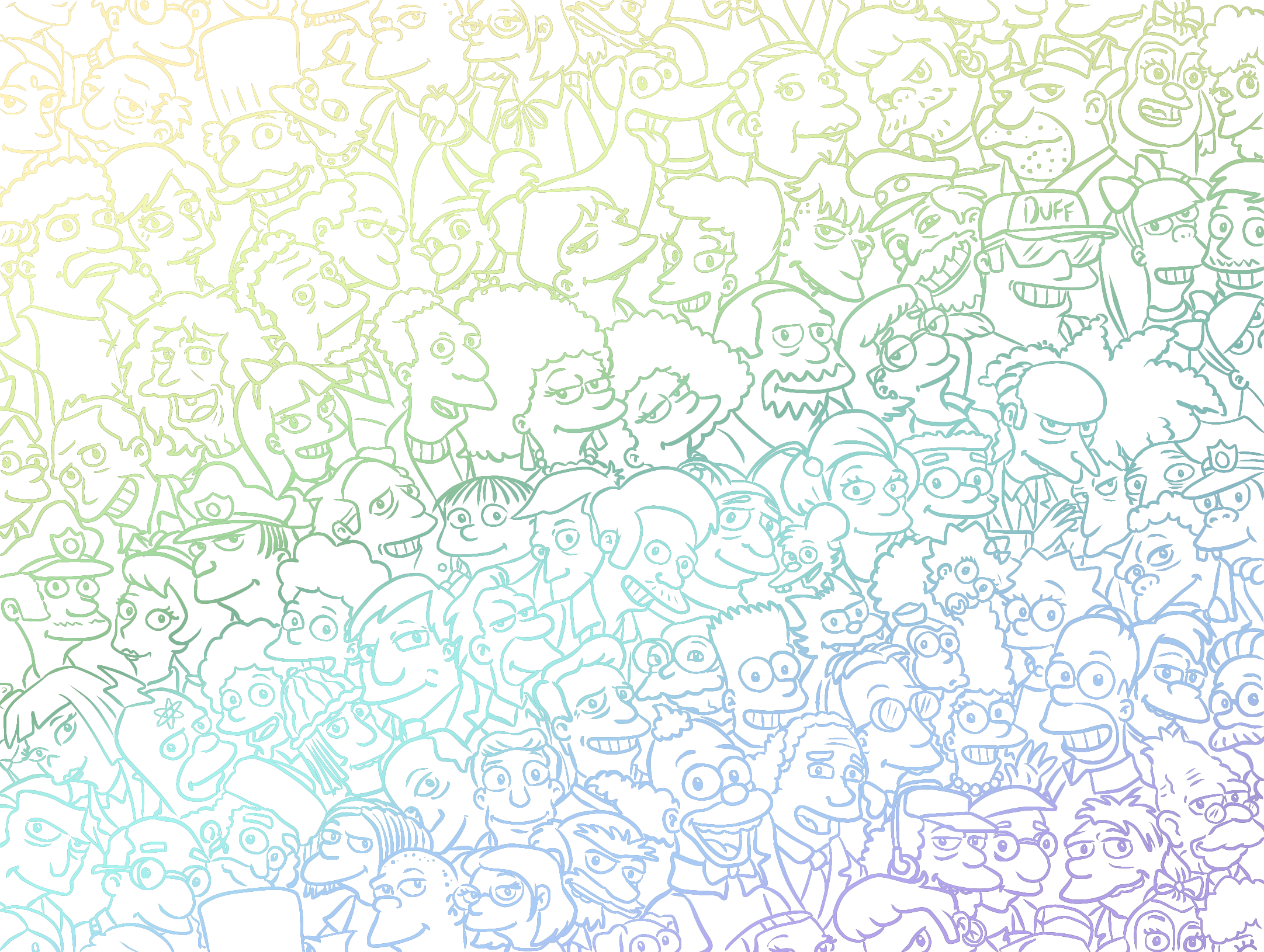 The best sale simpsons backgrounds