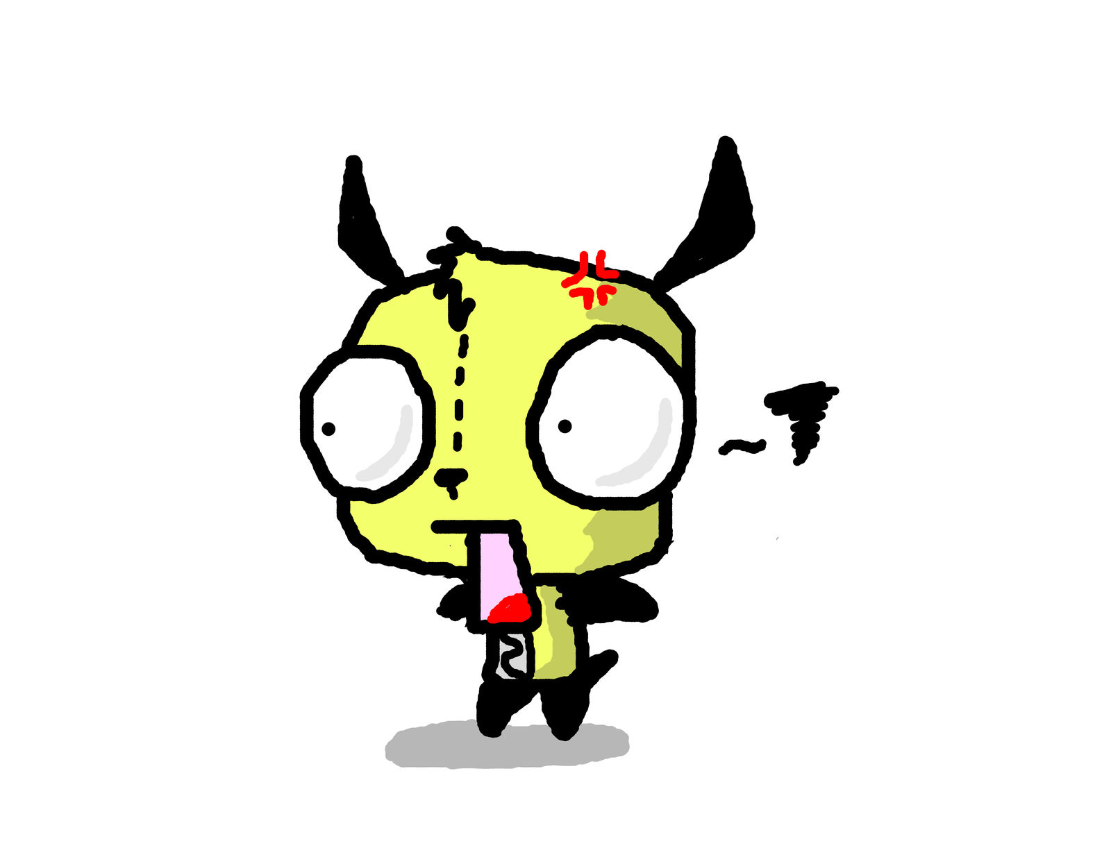 gir's reaction to nudity