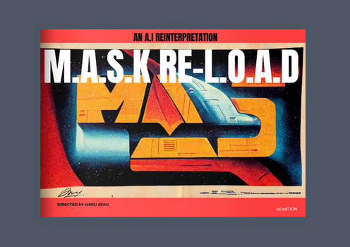 M.A.S.K RE-L.O.A.D AN AI REINTERPRETATION ARTBOOK