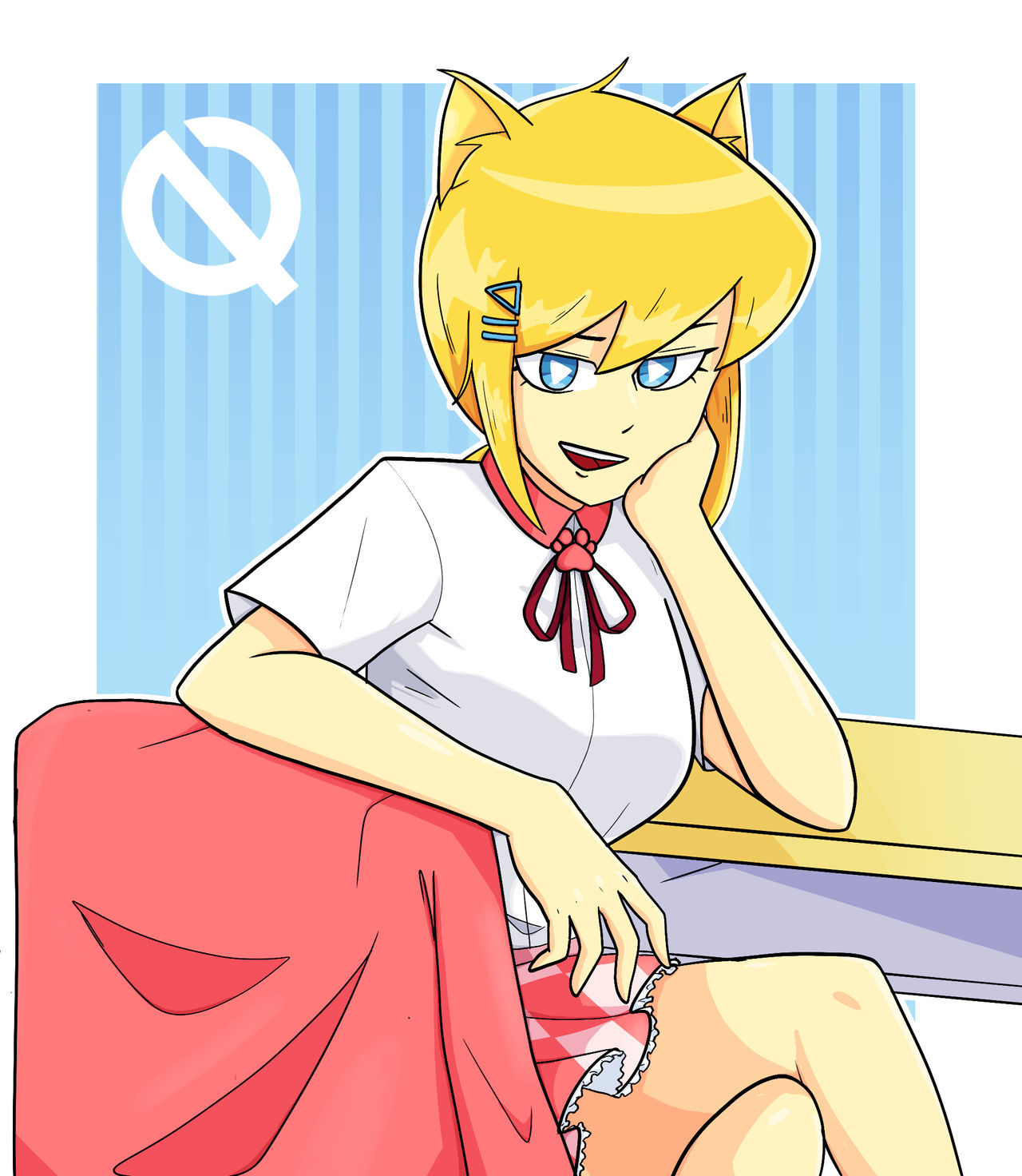 Cheddar In School Uniform By Mosquitoking On DeviantArt cheddar-in-school-uniform-by-mosquitoking-on-deviantart