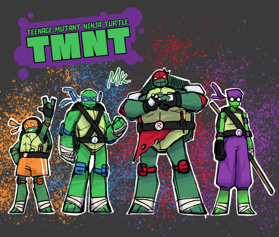 HEROES IN A HALF SHELL By Mosquitoking On DeviantArt heroes-in-a-half-shell-by-mosquitoking-on-deviantart