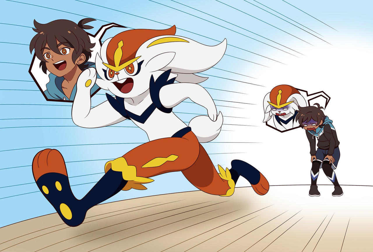 Cinderace Heart Swap 2 by Poke789 on DeviantArt