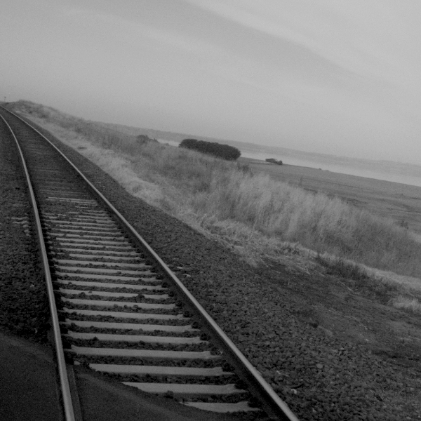 waiting for the train