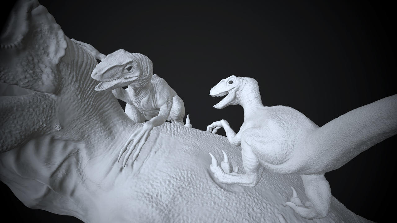 Additional Structures Rex Raptor Raptor on Trex by Geolec on DeviantArt